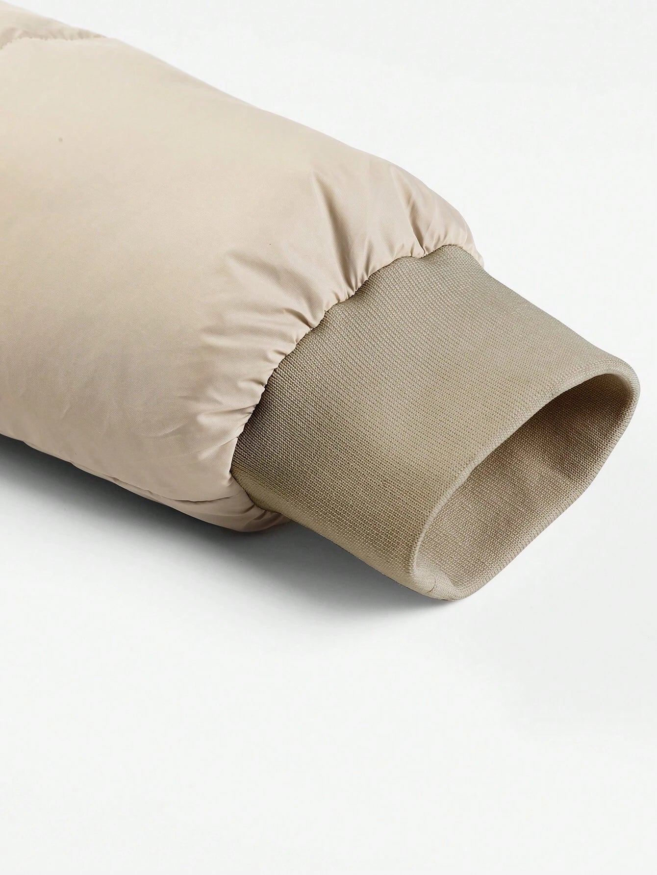 Manfinity Homme Men'S Long Sleeve Loose Drawstring Hooded Zip-Up Padded Coat (No Sweater Included) Plain Going Out Casual Quilted Outdoor Windbreaker Winter Outerwear, Fall